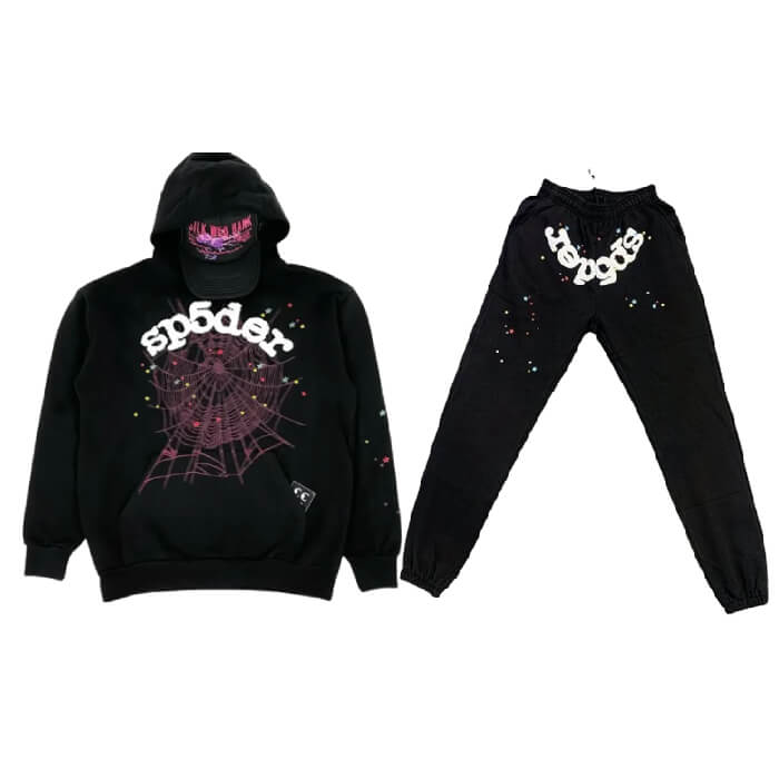 22ss Classic Flame Logo Tracksuit – Black 22ss Classic Flame Logo Tracksuit – Black