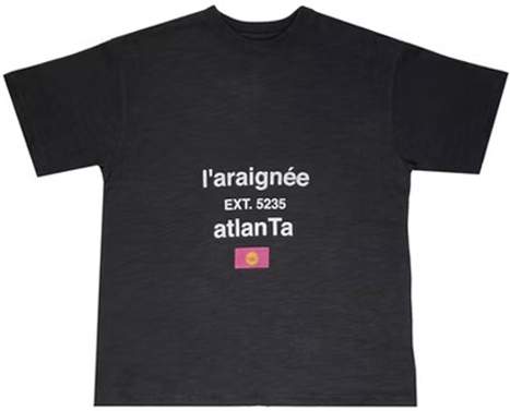 Wide T-shirt – Black Wide T-shirt – Black