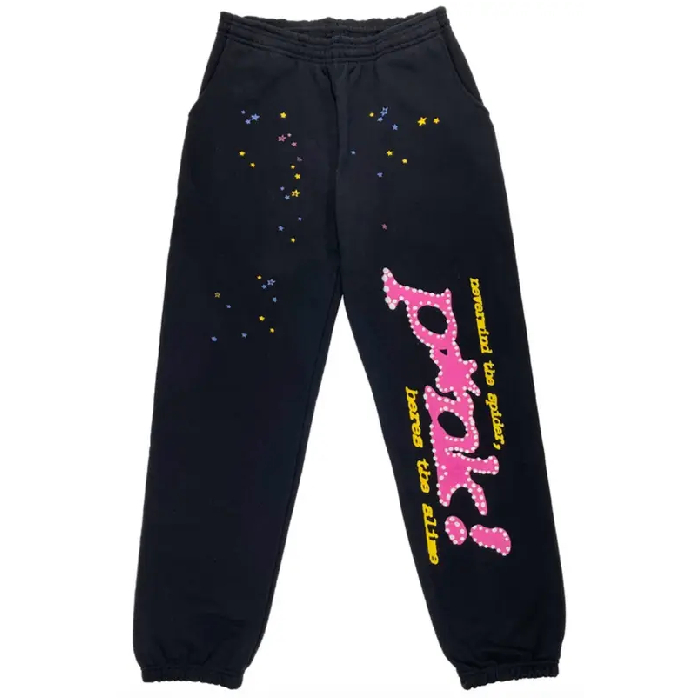 Black Pink Printed Tracksuit Black Pink Printed Tracksuit