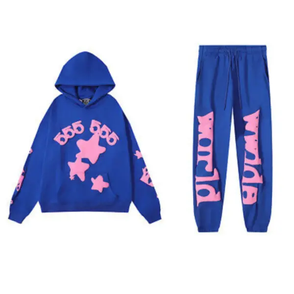 Sp5der Beluga Tracksuit Blue Sp5der Beluga Tracksuit Blue