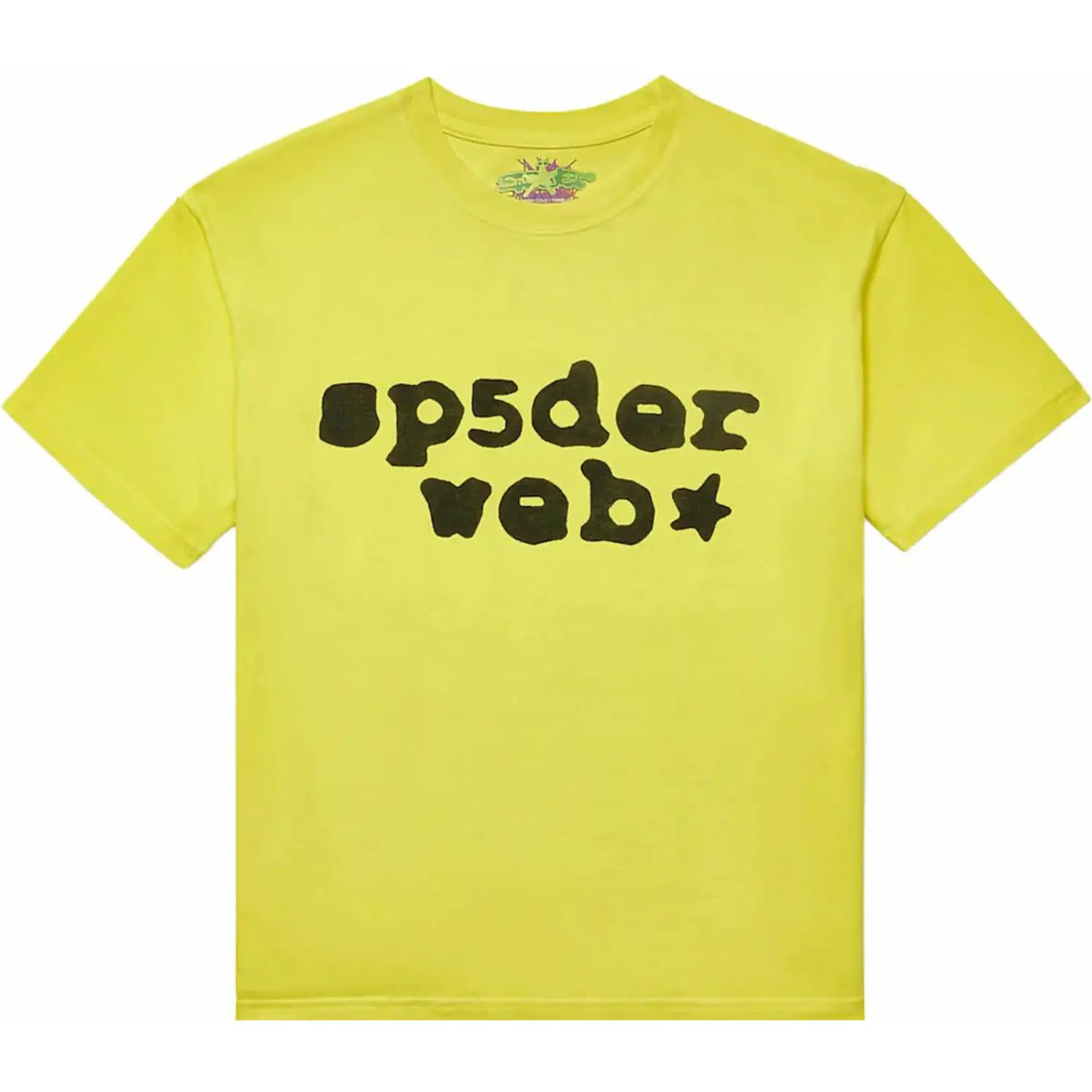 Sp5der-Web-Tee-YellowBlack Sp5der Web Tee Yellow/Black